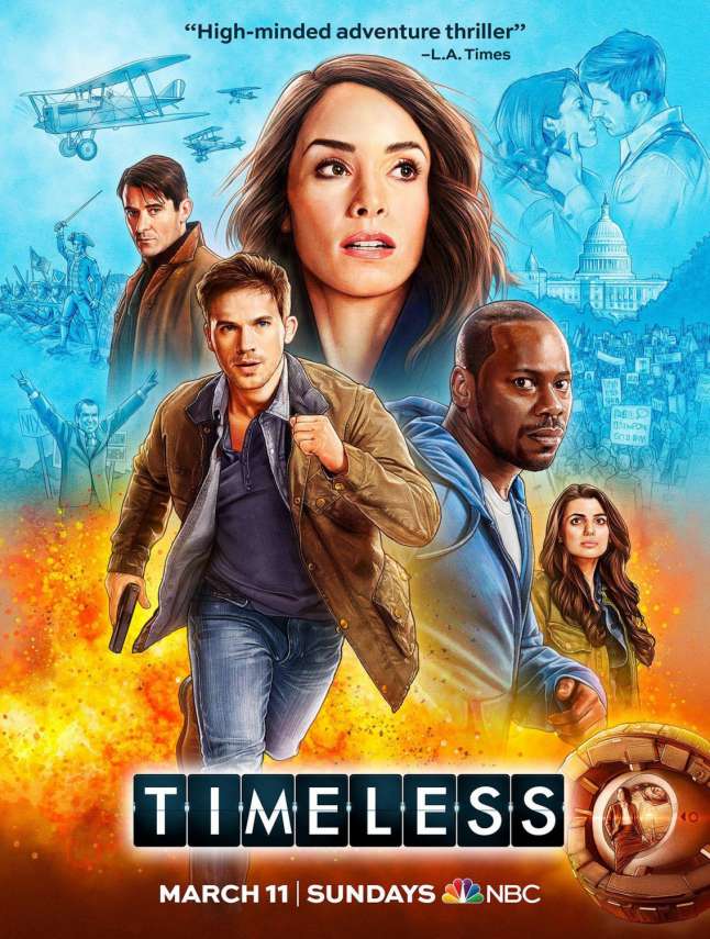 دانلود سریال Timeless با زیرنویس فارسی چسبیده